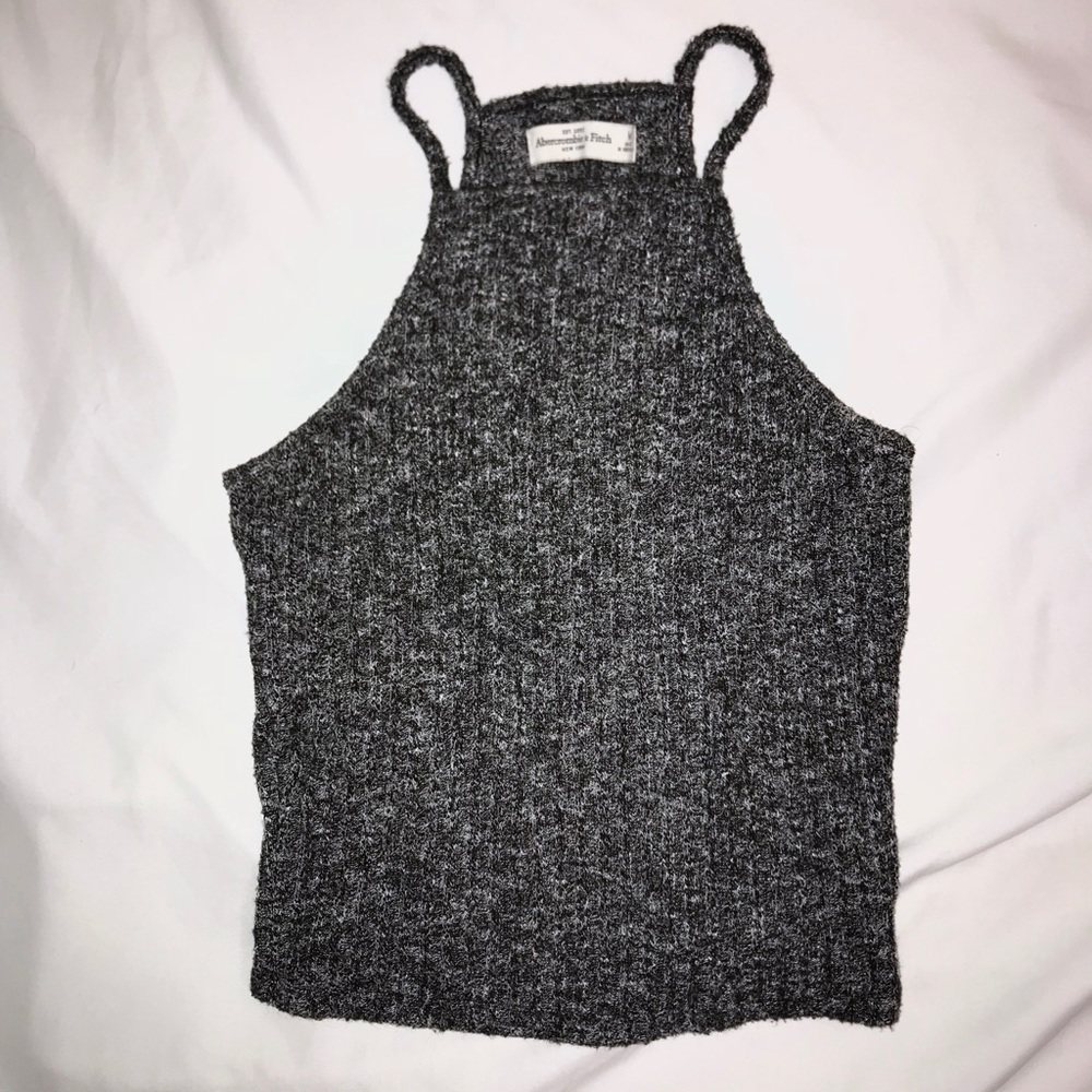 NEW Abercrombie Knit Halter Crop Top Size M